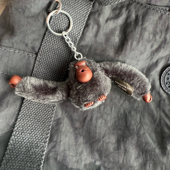 Kipling Dark Gray Handbag - Picture 5 of 8